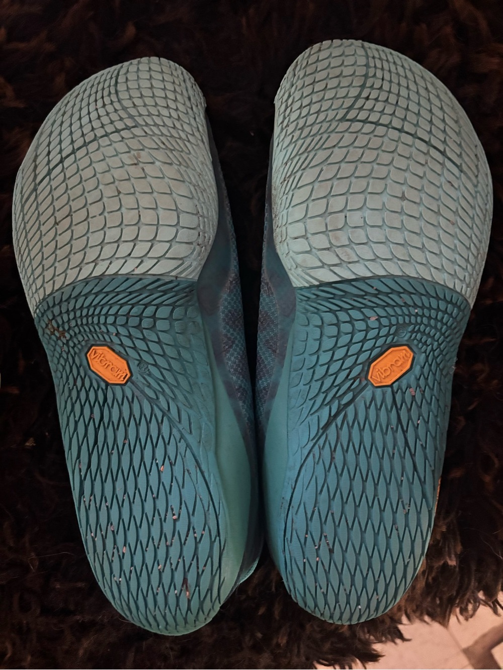 Merrell Women's Aqua Teal BAREFOOT Shoes / Watershoes GUC - Picture 2 of 3